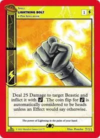 Lightning Bolt (UFO: First Edition Tribal Theme Decks)