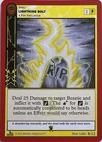 Lightning Bolt (Seance: First Edition Release Event Deck) — MetaZoo Card Value