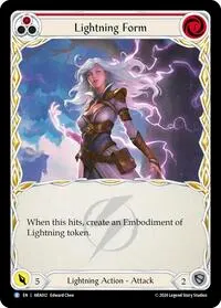 Lightning Form Red (Blitz Deck: Rosetta - Aurora)