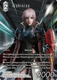 Lightning Full Art (Dreamlike Oceans) — Final Fantasy TCG Card Value