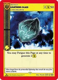 Lightning Glass (Cryptid Nation: First Edition)