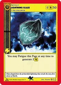 Lightning Glass (Cryptid Nation: First Edition Tribal Theme Decks)