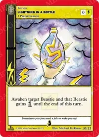 Lightning in a Bottle Lightning (Wilderness: First Edition Release Event Deck)