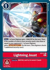 Lightning Joust (Starter Deck 07: Gallantmon)