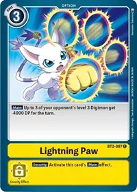 Lightning Paw (Release Special Booster 1.5)
