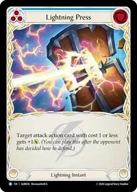 Lightning Press (1st Strike)