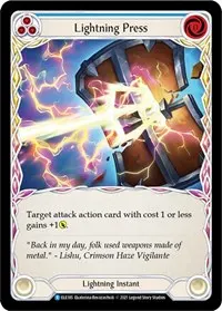 Lightning Press Blue (Tales of Aria)