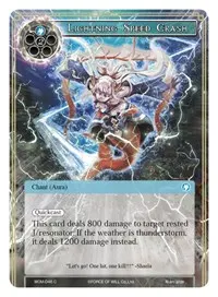 Lightning Speed Crash (Winds of the Ominous Moon)