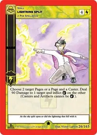 Lightning Split (Nightfall: First Edition) — MetaZoo Card Value