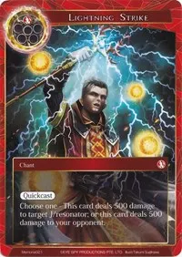 Lightning Strike Memoria021 (Alice Origin Memoria Cards)