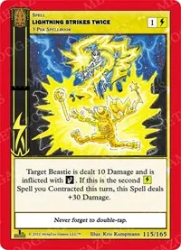 Lightning Strikes Twice (Wilderness: First Edition)