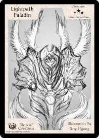 Lightpath Paladin Limited Edition (Limited Edition Sketch Cards)
