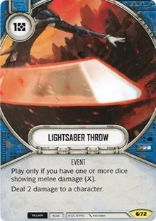 Lightsaber Throw (Spirit of Rebellion)