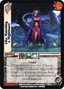 Like Watching a Nightmare (Darkstalkers: Warriors of the Night)