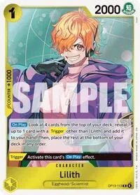 Lilith (Carrying On His Will) — One Piece Card Game Card Value