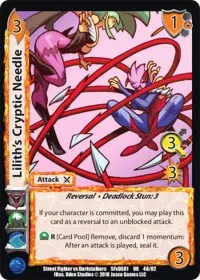 Lilith s Cryptic Needle (Street Fighter vs. Darkstalkers)