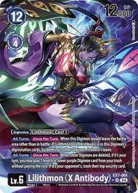 Lilithmon X Antibody Alternate Art (Digimon LIBERATOR)