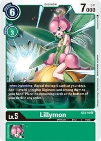 Lillymon (Starter Deck 04: Giga Green)
