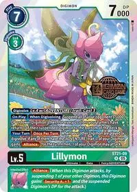 Lillymon (Starter Deck 21: Hero of Hope Release Event Cards)