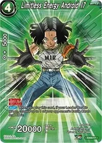 Limitless Energy Android 17 (Expansion Deck Box Set 03: Ultimate Box)
