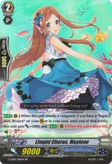 Limpid Chorus Maylene (G-CB05: Prismatic Divas) — Cardfight Vanguard Card Value
