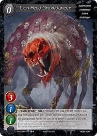 Lion Head Gravedancer (Become the Hero!)