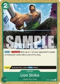 Lion Strike (Starter Deck 12: Zoro and Sanji)