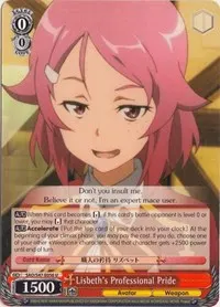 Lisbeths Professional Pride (Sword Art Online Re: Edit)