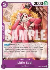 Little Sadi (A Fist of Divine Speed Release Event Cards)