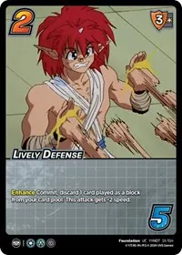 Lively Defense (Yu Yu Hakusho: Dark Tournament)