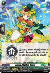 Lively Rhythm Biara Tutorial Card (D-TD01: Urara Haneyama -Bandmaster of Blossoming Bonds-)