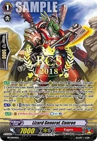 Lizard General Conroe BCS 2018 (Promo Cards)