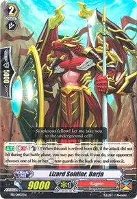 Lizard Soldier Barja (Promo Cards)