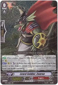 Lizard Soldier Conroe (BT01: Descent of the King of Knights) — Cardfight Vanguard Card Value