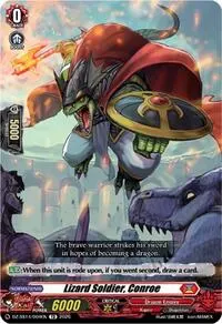 Lizard Soldier Conroe (DZ-SS14: Dragonic Overlord Start Deck)