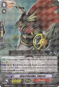 Lizard Soldier Conroe (EB09 - Divine Dragon Progression)