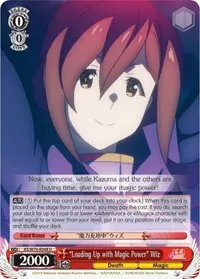 Loading Up with Magic Power Wiz (KonoSuba The Movie: Legend of Crimson)