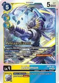 Lobomon (Release Special Booster 2.0 Celebration Event Cards)