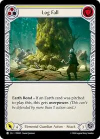 Log Fall Yellow (1st Strike) — Flesh & Blood TCG Card Value
