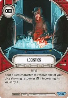 Logistics (Awakenings) — Star Wars Destiny Card Value