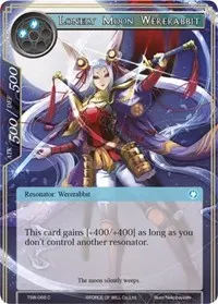 Lonely Moon Wererabbit (The Time Spinning Witch)