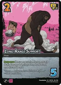 Long Range Support (Attack On Titan: Origins of Power)