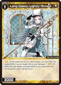 Long Spear Lightly Armed (Divisions DIVA) — WIXOSS Card Value