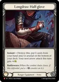 Longdraw Half glove (Part the Mistveil)