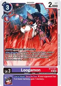 Loogamon (Exceed Apocalypse) — Digimon Card Game Card Value