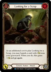 Looking for a Scrap Blue (Outsiders)