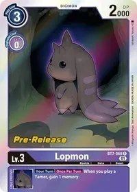 Lopmon (Next Adventure Pre-Release Cards)