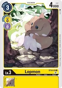 Lopmon (Starter Deck 10: Parallel World Tactician)