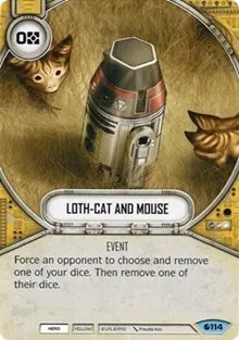 Loth Cat And Mouse (Spirit of Rebellion) — Star Wars Destiny Card Value