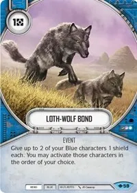Loth Wolf Bond (Way of the Force) — Star Wars Destiny Card Value